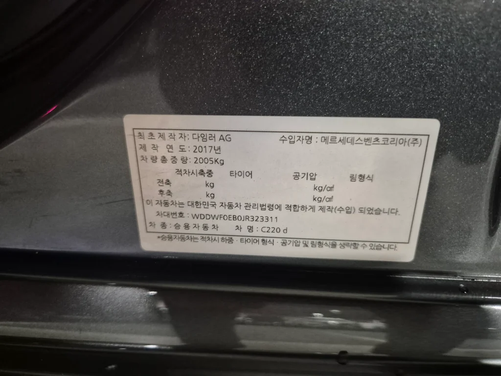 Benz C-Class W205 C220 d Avantgarde