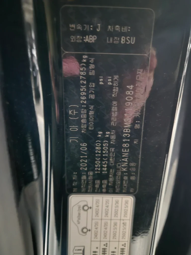 Kia Carnival (KA4) Gasoline 9-seater High Limousine